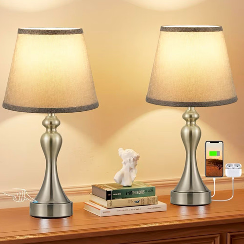 Dimmable bedside lamps - bedside, set