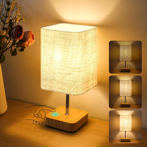 Touch bedside table lamp - bedside,