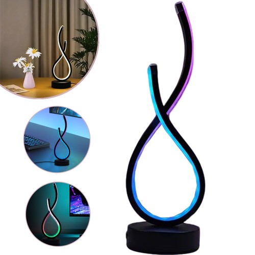 Spiral table lamp color - lamp,