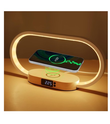 Bedside lamp wireless - lamp, charger