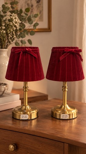 Burgundy velvet rechargeable - burgundy,