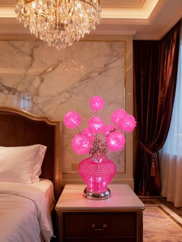 Light flower table - light,