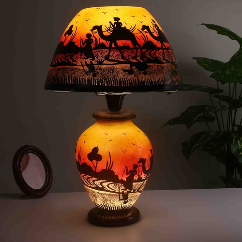 Sunset camel skin bedside - sunset,