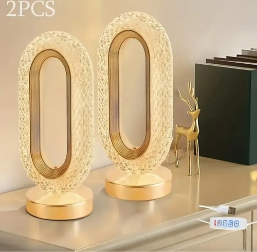 2pcs elegant crystal - 2pcs,