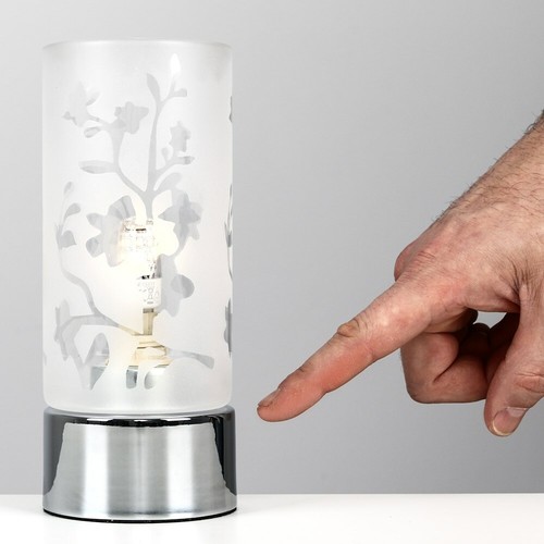 Floral touch table lamp dimmer - touch,