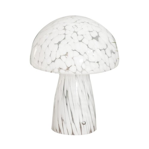 Confetti glass mushroom shape - confetti,