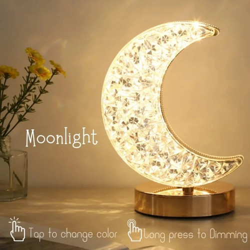 Table lamp crystal night - crystal, light