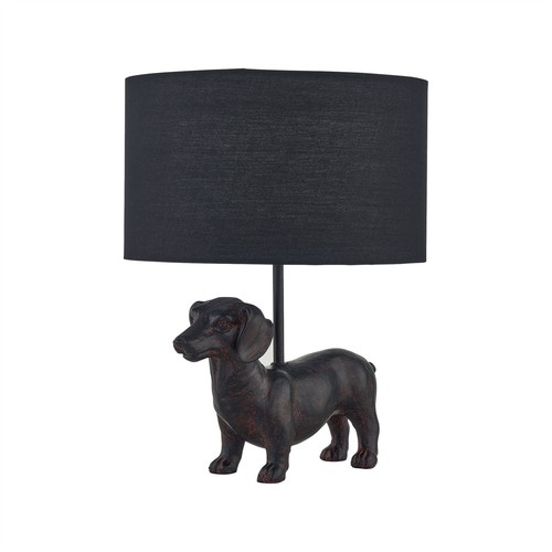 Dachshund dog table lamp - dog,