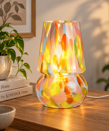 Multicolour confetti glass - confetti,