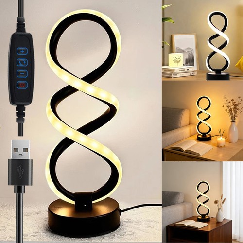 Modern bedside table lamp - modern,