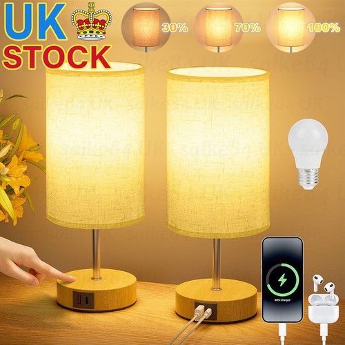 Touch control bedside lamps - bedside,