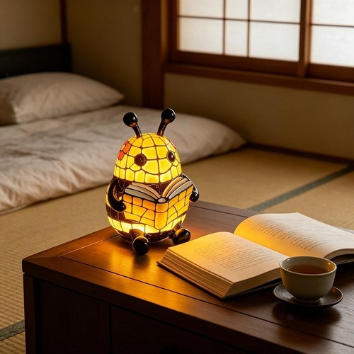 Animal table lamp bee reading - animal,