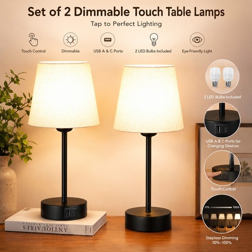 Set touch bedside table - set, 2