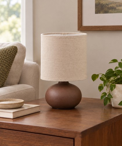 Small brown lamp for - small,