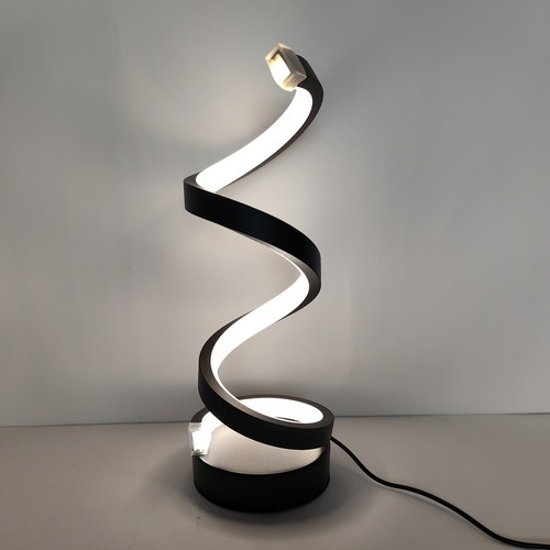 Modern spiral led table - spiral,