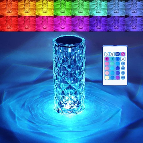 Table lamp crystal night - table, light