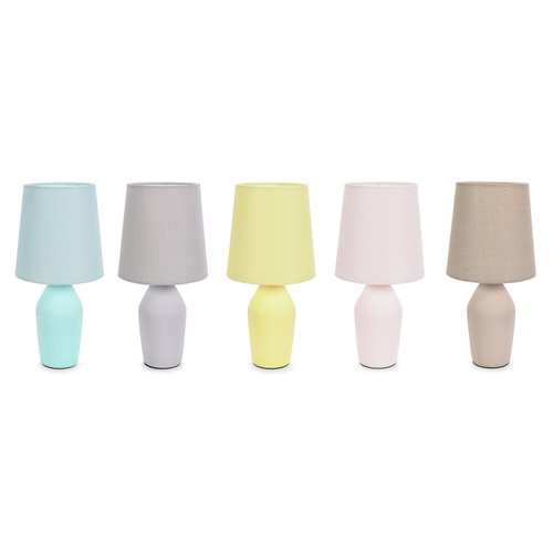 Pastel ceramic table lamps - pastel,