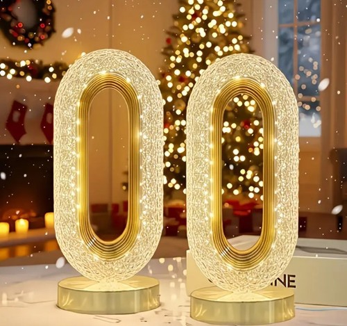 2pcs elegant crystal design - 2pcs,