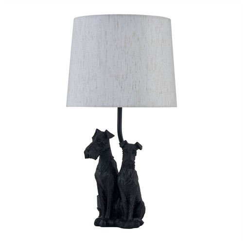 Dogs table lamp bedside - table,