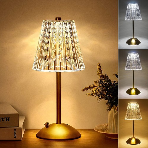 Crystal table lamp colours - table,