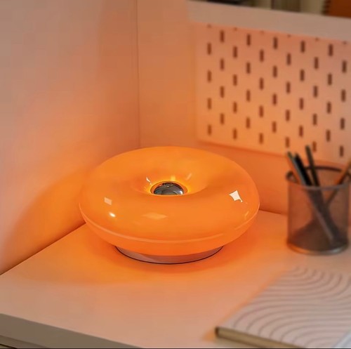 Donut led table lamp dimmable - led,