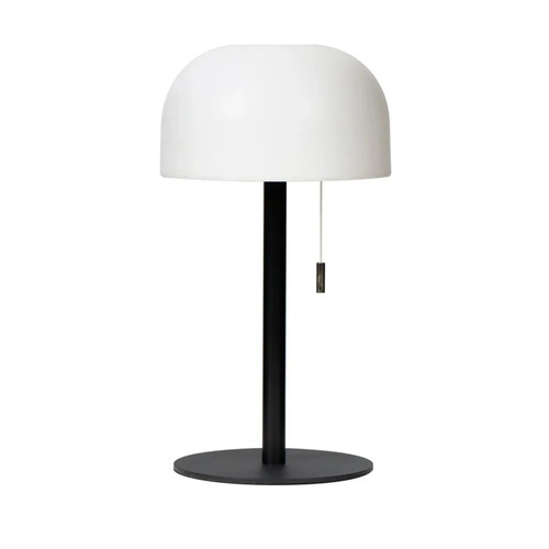 Black white table - white,